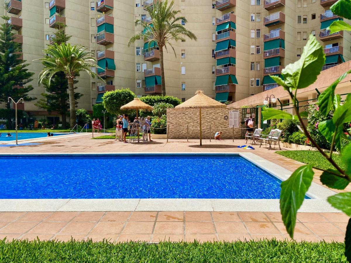 Genial Apartamento En 1A Linea De Playa Con Piscina Альмуньекар Экстерьер фото