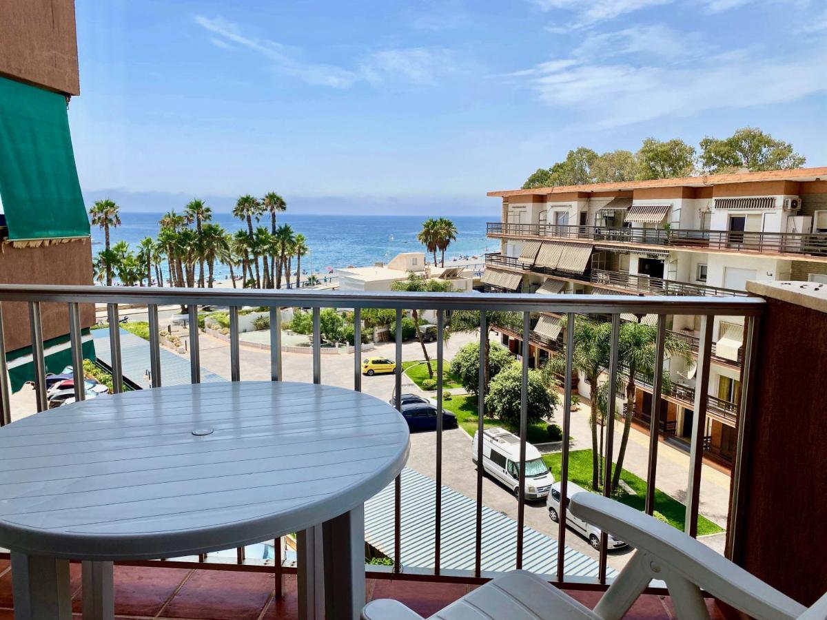 Genial Apartamento En 1A Linea De Playa Con Piscina Альмуньекар Экстерьер фото