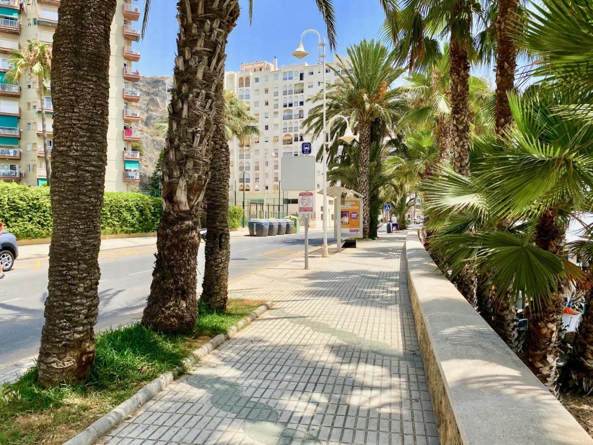 Genial Apartamento En 1A Linea De Playa Con Piscina Альмуньекар Экстерьер фото