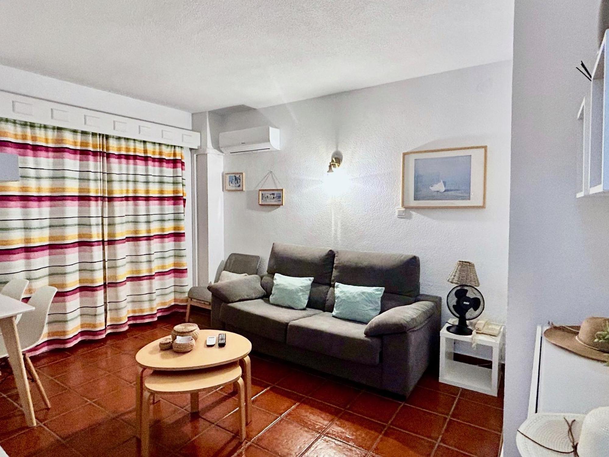 Genial Apartamento En 1A Linea De Playa Con Piscina Альмуньекар Экстерьер фото